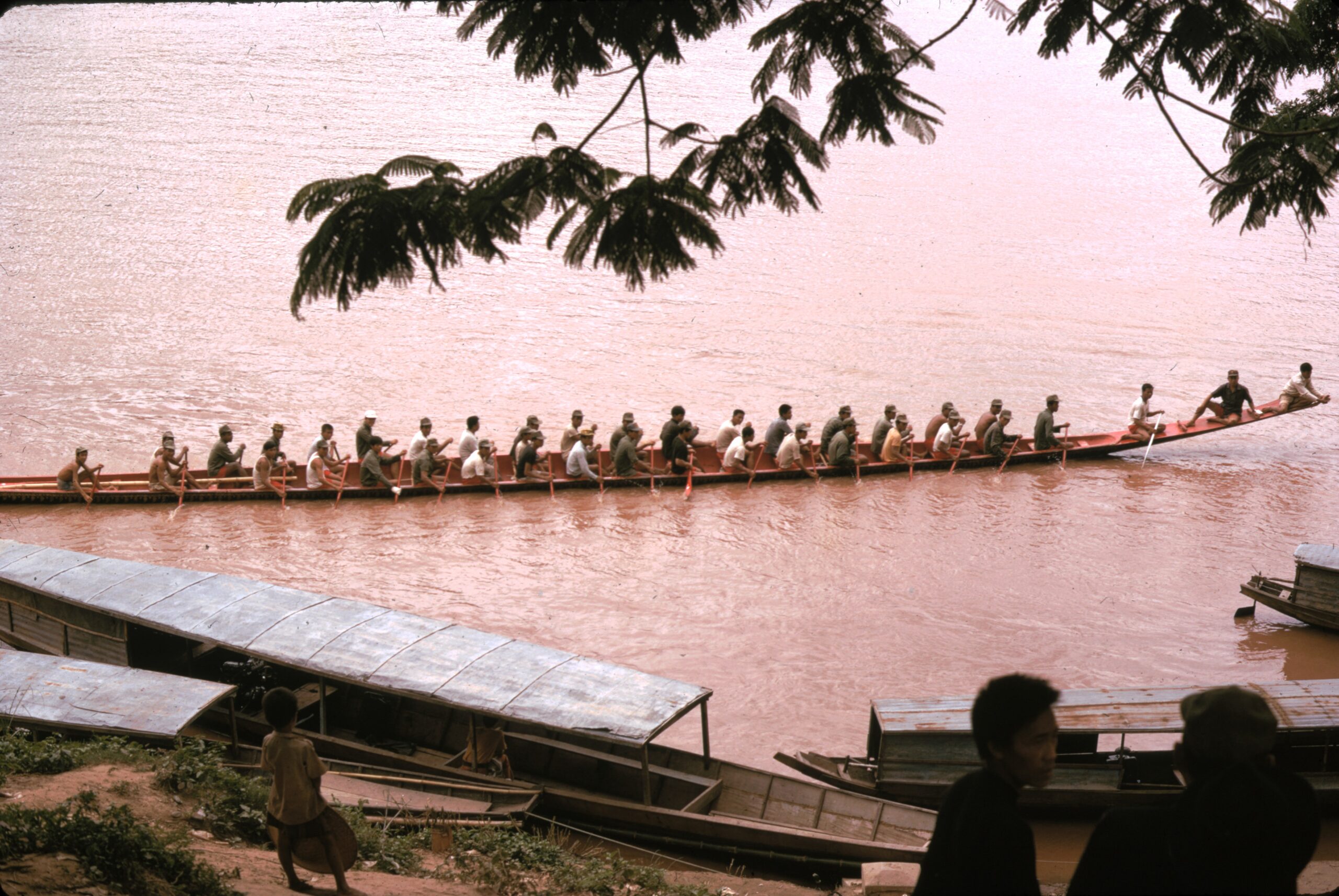 Large rowing boat, 1973