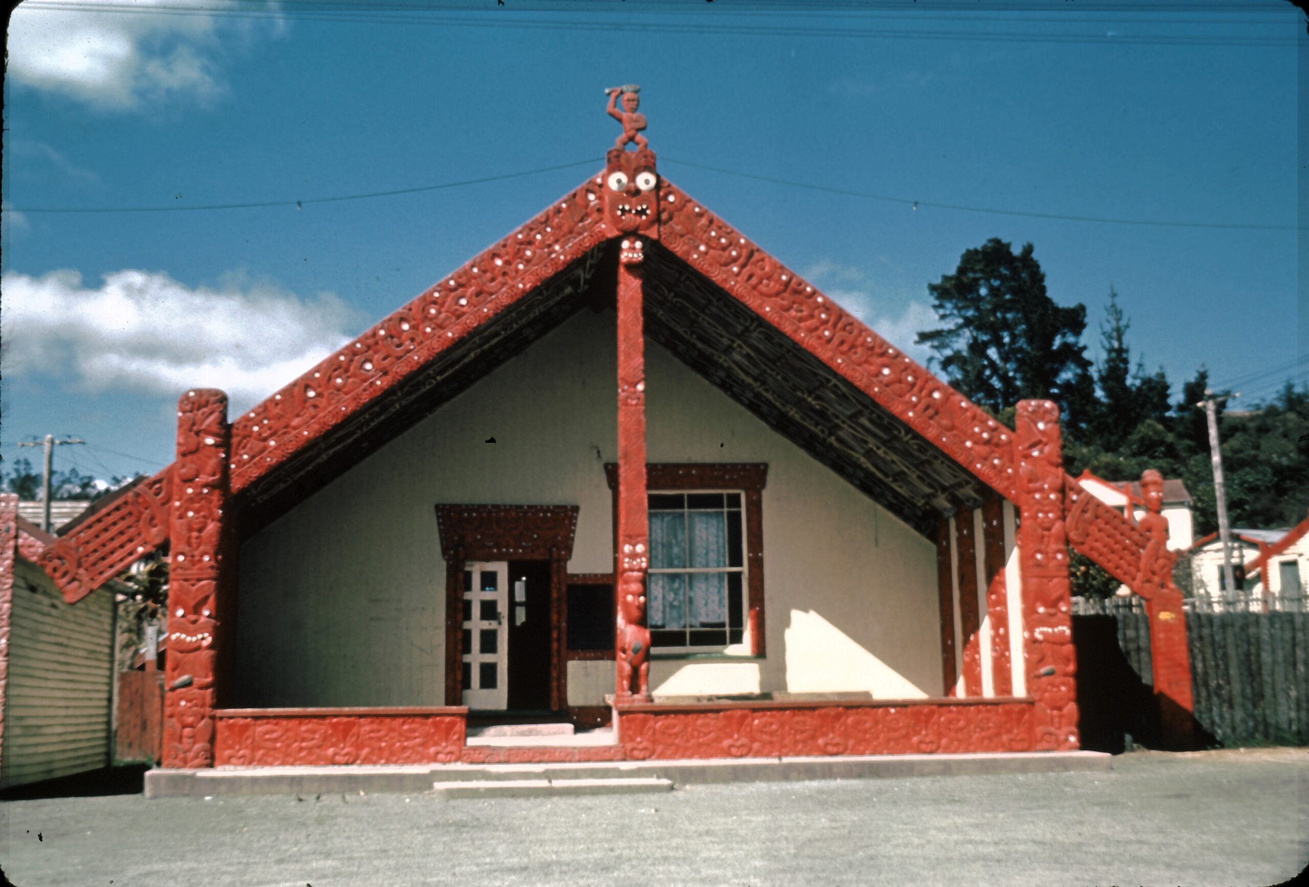 Maori House, New Zeeland, 1974