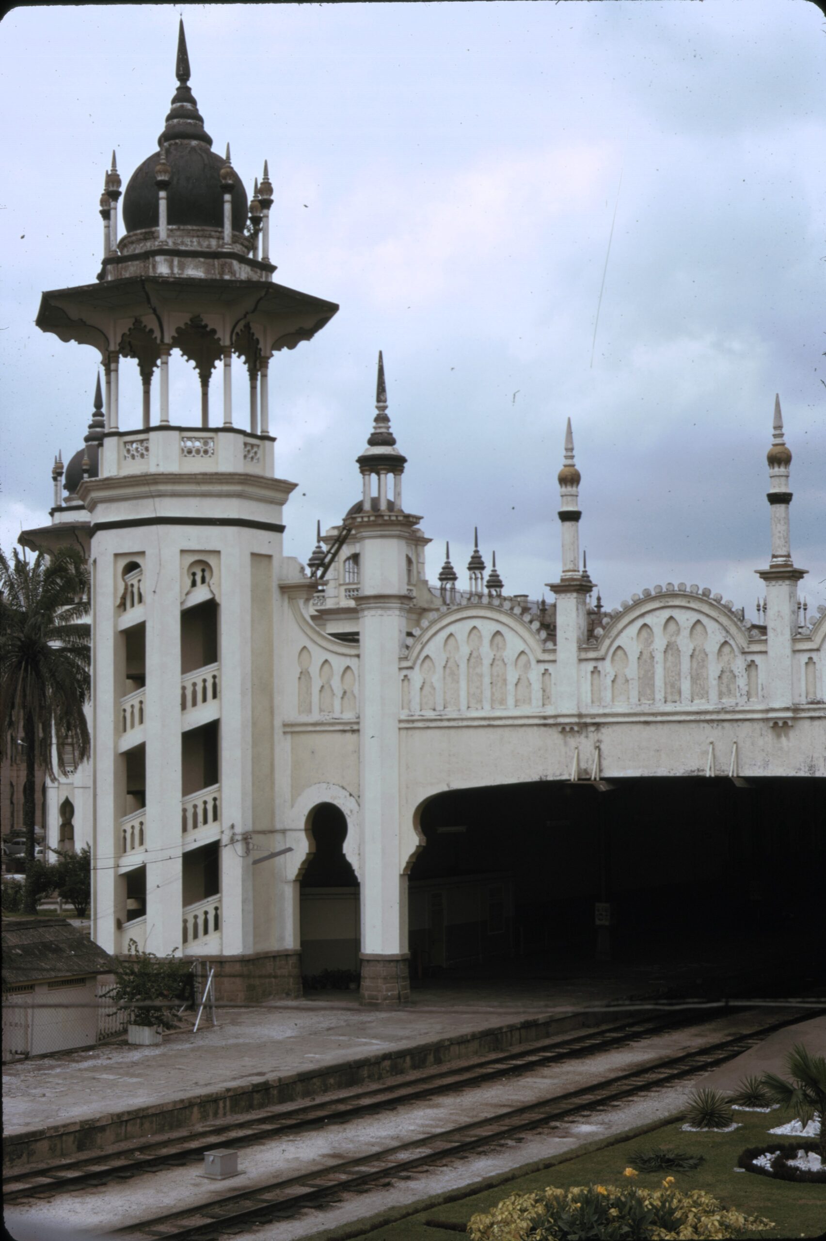 Train station in Kuala Lumpur, Malaysia 1973